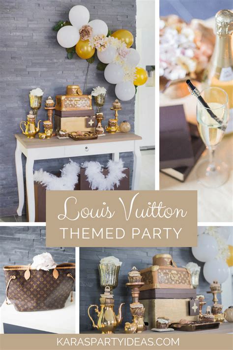 louis vuitton party|louis vuitton birthday party ideas.